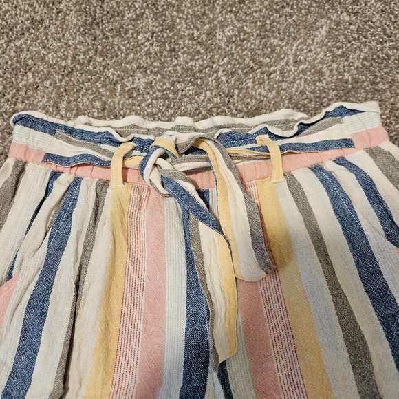 Jolt Striped Linen Pants - Picture 3 of 5